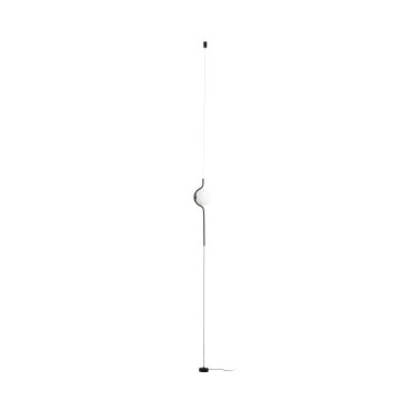 Faro Le Vita - hanglamp - Ø 14 x 308 cm - 6W LED incl. - mat zwart