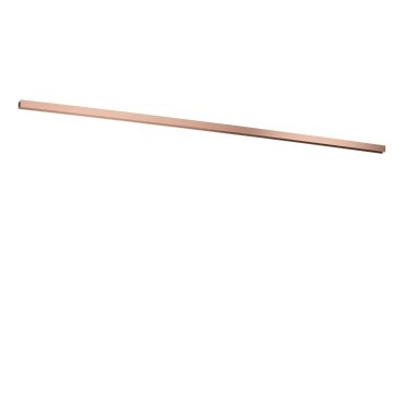 Lucide Linial - magnetisch railsysteem - 1m opbouwprofiel - 1,9 x 1,8 cm - champagne