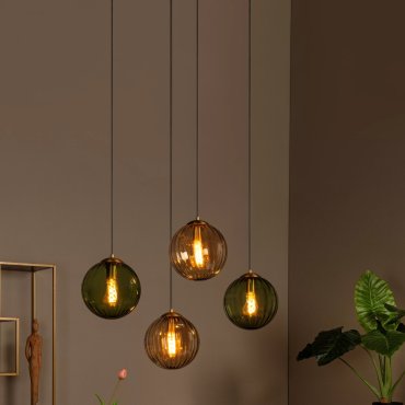 Lucide Monsaraz - hanglamp - 95 x 50 x 150 cm - multicolor