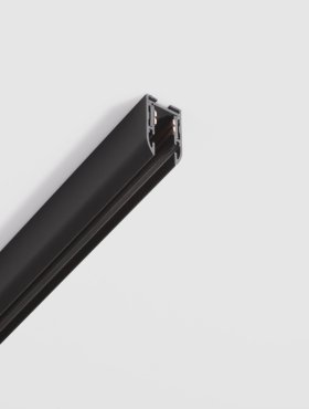 Nova Luce Ultra Slim -  opbouw magnetische rail - 200 cm - zwart