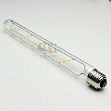 ETH LED lamp - Ø 3,0 x 30,0 cm - E27 - 4W niet dimbaar - 2200K - transparant