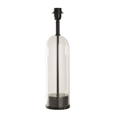 Searchlight Oxford - tafellamp voet - Ø 12,5 x 51 cm - zwart