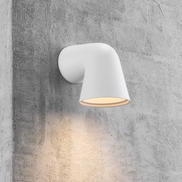 Nordlux Front Single - buiten wandverlichting - 11,8 x 15,6 cm - IP44 - wit