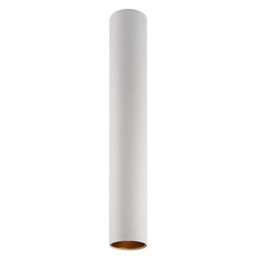 VK Lighting Koroidia - opbouwspot - Ø 7 x 50 cm - wit en goud