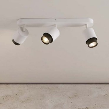 Nova Luce Ison - opbouwspot 3L - 58 x 17 x 14 cm - zandwit