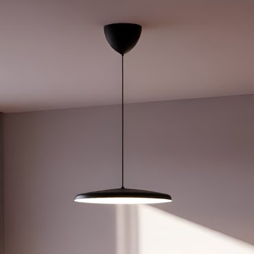 Design for the People Artist 40 - hanglamp - Ø 40 x 306 cm - 25W dimbare LED incl. - zwart