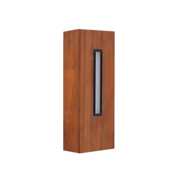 Lichtkoning Padoek Line XS - tuinpaal - 4 x 8,8 x 20 cm + 15 cm voet - 1W dimbare LED incl.  - IP65 - padoek