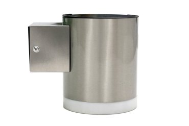 Integral LED True - buiten wandlamp op zonne-energie met sensor - 8 x 10 x 11,5 cm - 1,2W LED incl. - IP65 - roestvrij staal