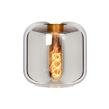Lucide Joanet - glas - Ø16 x 16 cm - gerookt