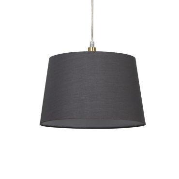 Searchlight Clyde Tapered Shade - lampenkap - Ø 30 x 19 cm - antraciet