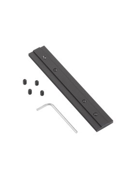 Nova Luce Buxton L - connector - 200 x 8,1 x 6,1 cm - zwart