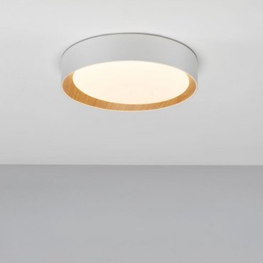 Nova Luce Stake - plafondlamp - Ø 35 x 7 cm - 30W dimbare LED incl. - zandwit