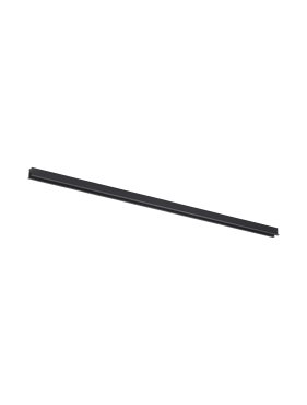 Nova Luce Buxton L - magnetisch verzonken profiel  - 200 x 8,1 x 6,1 cm - zwart