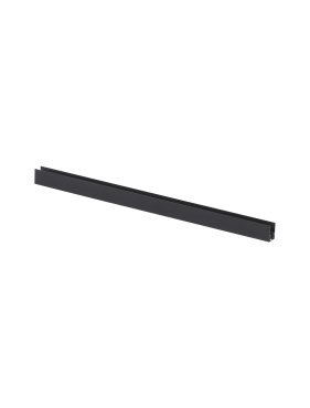 Nova Luce Buxton L - magnetisch opbouw/pendel profiel  - 100 x 4 x 6,1 cm - zwart