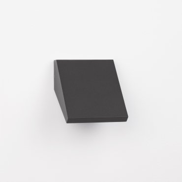 Nova Luce Parris - buiten wandverlichting - 12 x 11,5 x 12 cm - 9W LED incl. - IP65 - donker antraciet