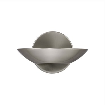Searchlight Wall - wandverlichting - 17 x 11 cm - 8W LED incl. - satijn zilver