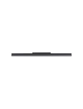 Nova Luce Buxton L - armatuur voor magnetisch railsysteem - 79,9 x 3,5 x 5 cm - 45W dimbare LED incl. - zandzwart
