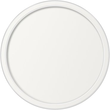 ETH Loïs - plafondlamp - Ø 40 x 5 cm - 3 stappen dimmer - 20W LED incl. -  IP44 - wit