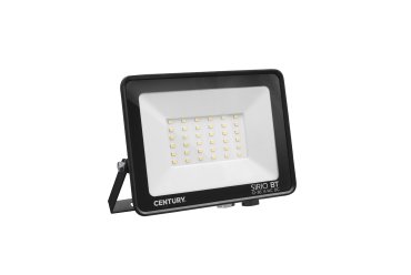 Century Italia Sirio Bassa Tensione - verstraler op laagspanning 12-36V DC - 15,5 x 2,4 x 12,5 cm - 30W LED incl. - IP65 - zwart
