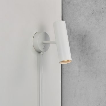 Design for the People Mib 6 - wandverlichting met schakelaar - 10 x 17,1 x 20 cm - wit