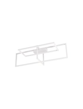 Nova Luce Clea - plafondlamp - 92 × 38,5 × 26 cm - 31W dimbare LED incl. zandwit