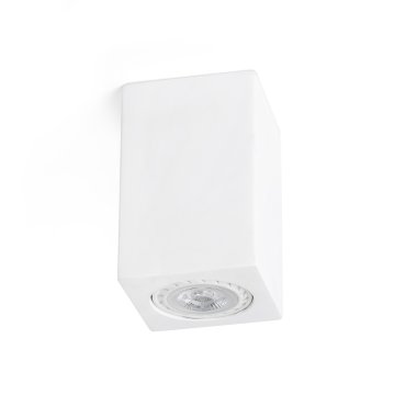 Faro Sven - plafondverlichting - 7 x 7 x 11 - mat wit