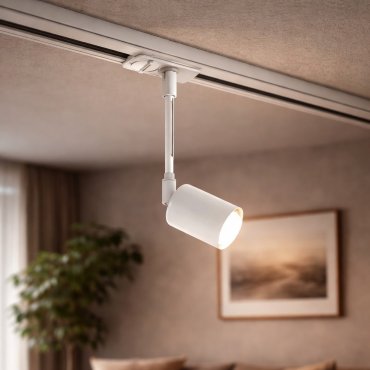 Nordlux Link Explore - spot op rail - Ø 5,5 x 28,5 cm - wit
