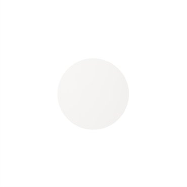 Faro Luna - wandverlichting - Ø 20 x 3,3 cm - 5W LED incl. - mat wit