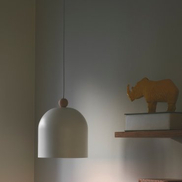 Nordlux Gaston - hanglamp - Ø 20 x 200 cm - wit