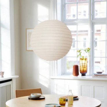Nordlux Riso - papieren lampenkap zonder pendel - Ø 35  cm - wit