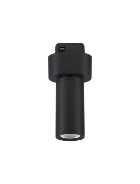 Nova Luce Buxton L - magnetisch railsysteem armatuur - Ø 3 x 10,6 - 5W LED incl. - zwart
