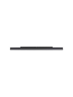 Nova Luce Buxton L - magnetisch railsysteem armatuur - 80,4 x 3,5 x 5,2 - 42W LED incl. - witte lichtkleur - zwart