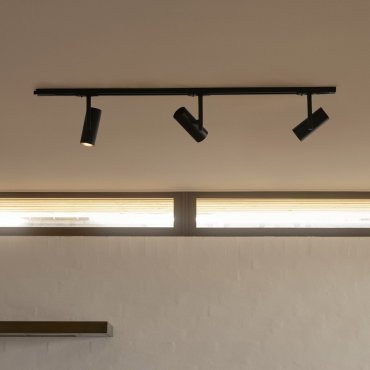 Nordlux Jerome Link 3-Kit + 1M Rail - rail spot GU10 - Ø16 x 18 cm - zwart