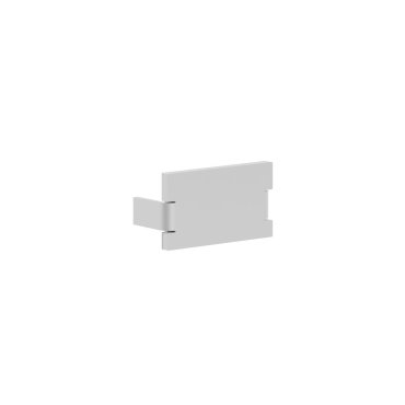 KLUS HR-SLIM - eindkap - 1,88 x 1 x 0,68 cm - zilver