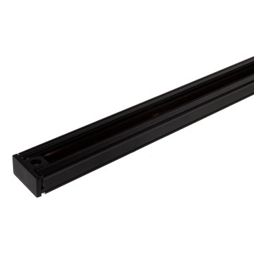 Projectlight rail - Incl. startvoeding en eindkap - 2 meter - zwart