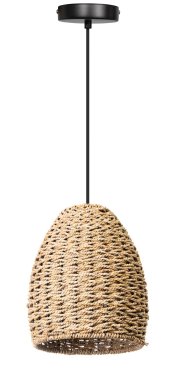 ETH Lara - hanglamp - Ø 23 x 200 cm - bruin