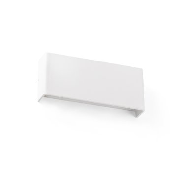 Faro Nash - wandverlichting - 21 x 4 x 9 cm - 8W LED incl. - mat wit