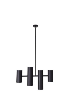 Maxlight Laxer - hanglamp - 80 x 145 cm - zwart