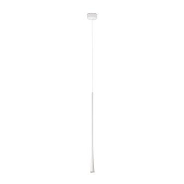 Faro Diana 600 - hanglamp - Ø 3,2 x 60 cm - 6W LED incl. - mat wit