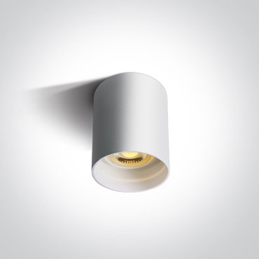 ONE Light GU10 Dark Light - opbouwspot 1L - Ø 6,8 x 9,5 cm -  wit