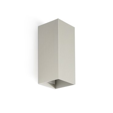 Faro Lune II L - wandlamp - 8 x 15,5 x 6,5 cm - grijs