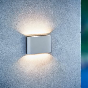 Nordlux Kinver - buiten wandverlichting - 17,5 x 9 x 3 cm - 2 x 6W LED incl. - IP54 - wit