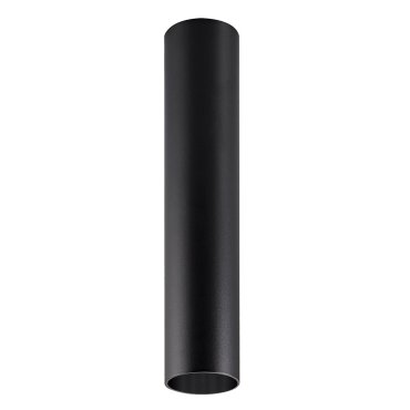 VK Lighting Koroidia - opbouwspot - Ø 5,6 x 30 cm - zwart