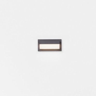 Nova Luce Leto - buiten wandverlichting - 29 x 10,2 x 14,5 cm - 18W LED incl. - IP65 - zandzwart