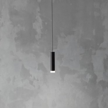 Nova Luce Doc - hanglamp - Ø 3 x 120 cm - 5W LED incl. - zwart