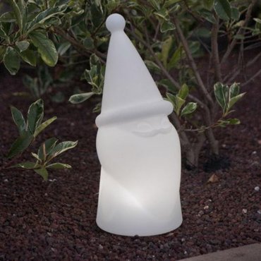 New Garden Amelio - RGB tafellamp op zonne-energie met afstandsbediening - 41 x 19 x 18 cm - IP65 - wit