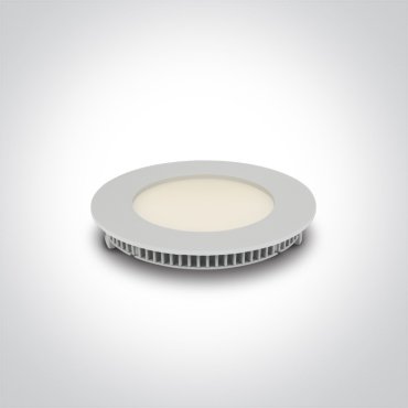 ONE Light Round Recessed Panels - inbouwspot - Ø 120 mm, Ø 108 mm inbouwmaat - 8W LED incl. - wit - CCT
