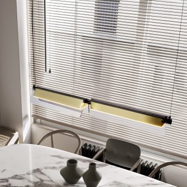 Nova Luce Apnea - hanglamp - 93 x 160 x 7 cm - 20W dimbare LED incl. - zandzwart, goud en grijs