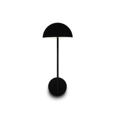 Faro Pure - wandverlichting - 18 x 24,5 x 41 cm - 6W LED incl. - mat zwart