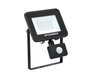 Sylvania Start Flood Flat - verstraler met infraroodsensor - 15,6 x 20,1 x 5,7 cm - 28W - IP54 - zwart